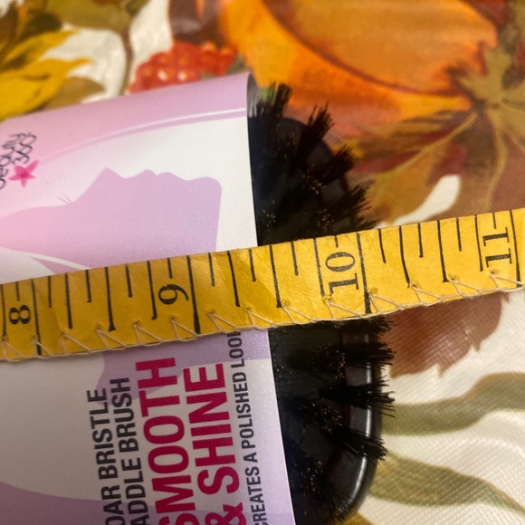 CVS Boar Bristle Brush Smooth & Shine NEW-10” L/Bristle Is 5” - Picture 5 of 6